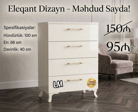 _*Yeni və sifarişlə Komodlar*_ Qiymət *95₼* Çatdırılma — Min bir xirdavat dunyasi — Мебель