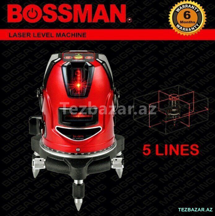 Lazer Səviyyə Ölçən Bossman — Təmir xidmətləri, Bakı