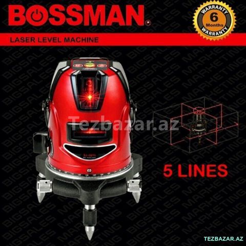 Lazer Səviyyə Ölçən Bossman — Bakı