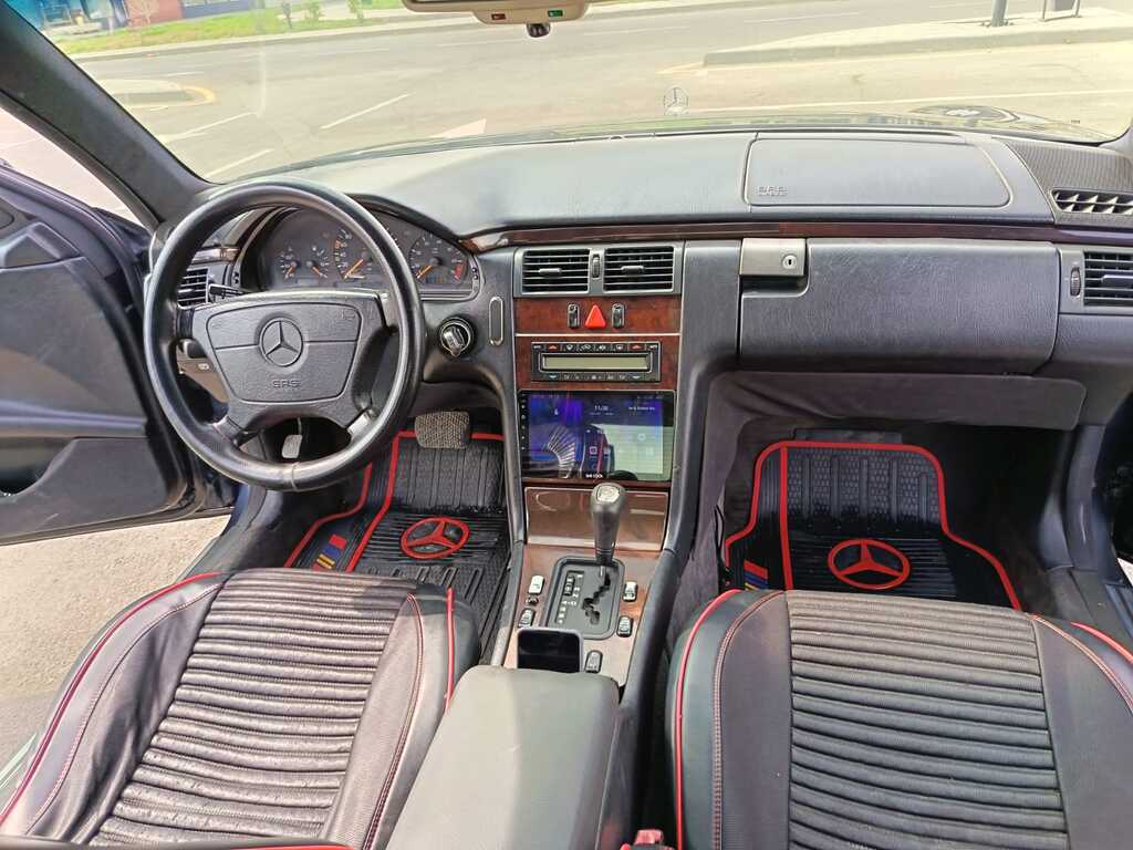 Mercedes E 230, 2.3 L, 1996 il, 298 471 km — Avtomobillər, Bakı (11)