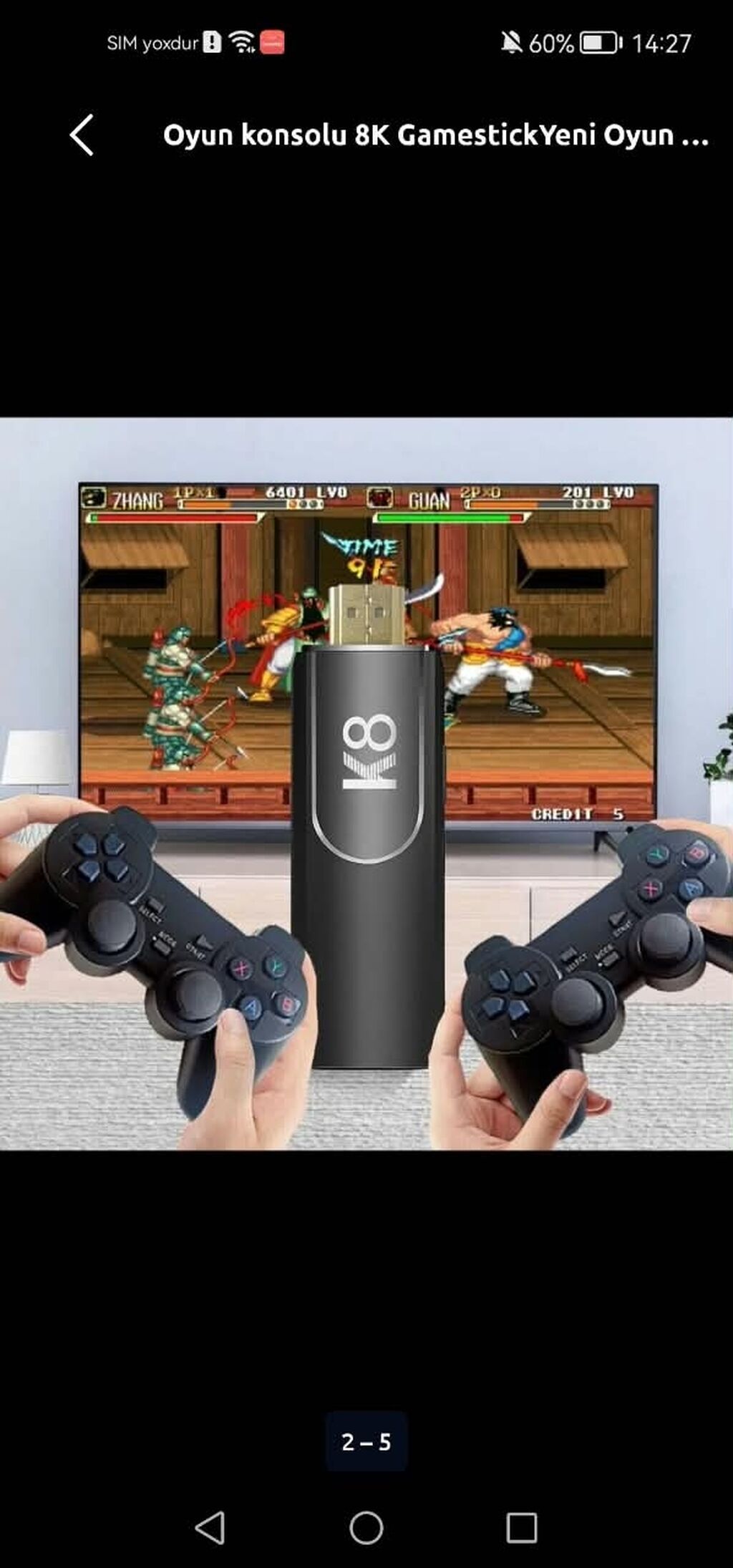 Gamecty K8 oyun konsol seti 40000 — Oyun konsolları, Bakı (3)