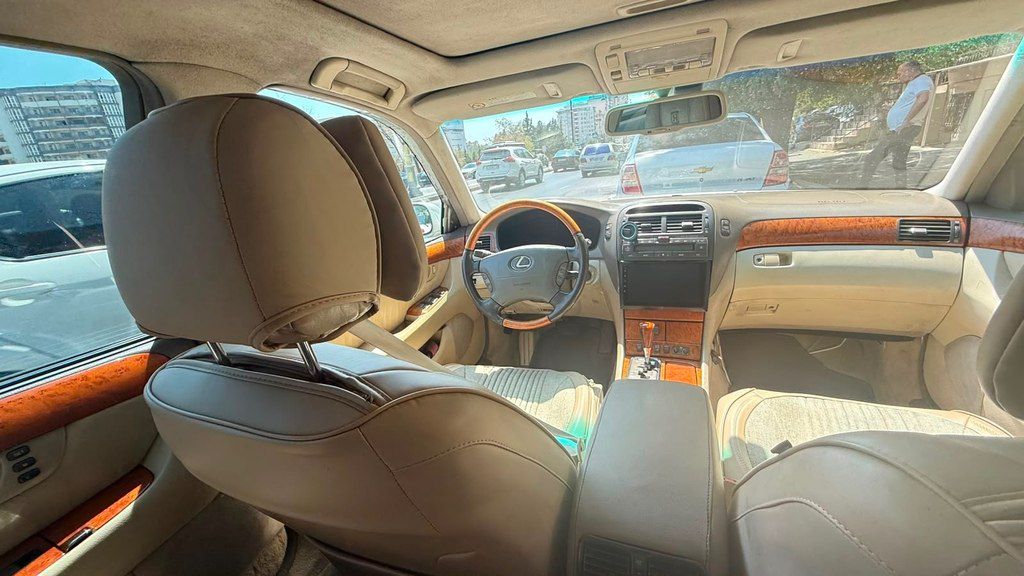 Lexus LS 430, 4.3 L, 2002 il, 446 000 km 90-MX-061 — Avtomobillər, Bakı (3)