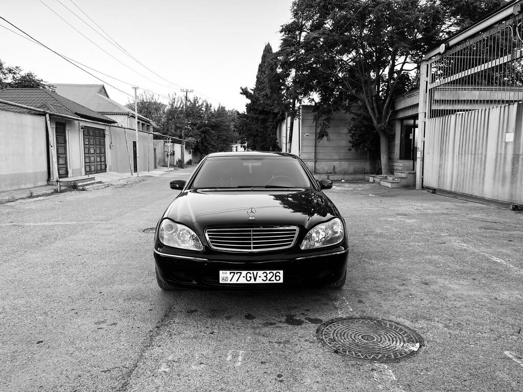 Mercedes S 320, 3.2 L, 2001 il, 360 000 km 77-GV-326 — Avtomobillər, Bakı (11)
