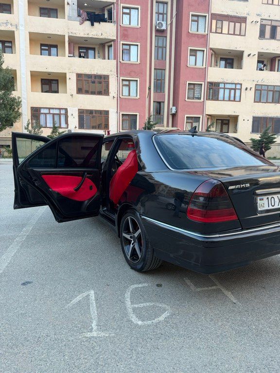 Mercedes C 180, 1.8 L, 1998 il, 424 293 km — Avtomobillər, Bakı (6)