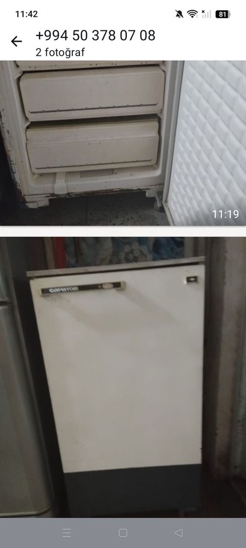 Oriontam markalı dondurucu - Aşağıdan açılan bir qapılı model - Üst — Digah