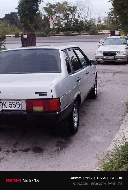 Lada (VAZ) 21099, 1.5 L, 2001 il, 325 000 km — Avtomobillər, Bakı (8)