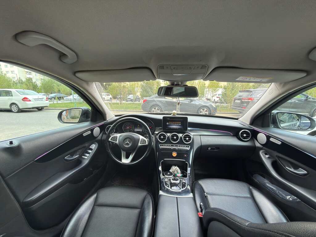 Mercedes C 180, 1.6 L, 2015 il, 258 000 km — Avtomobillər, Bakı (7)