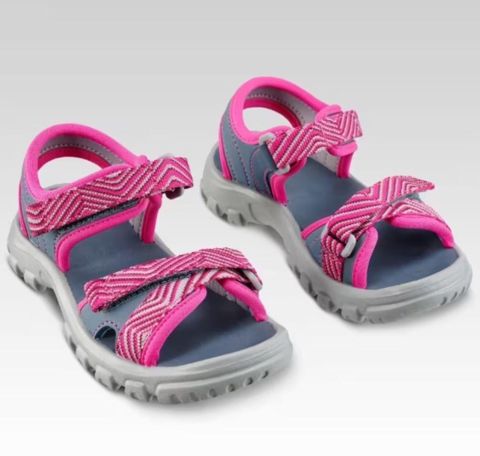 Qızlar üçün səndəllər Decathlon Quechua MH100 8572513, çəhrayı, ölçü 30/31 — Bakı