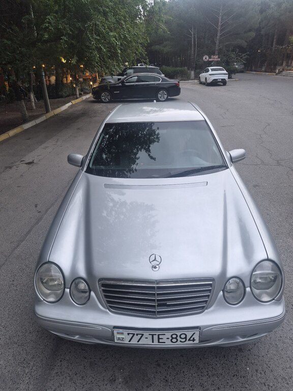 Mercedes E 270, 2.7 L, 2000 il, 427 421 km 77-TE-894 — Avtomobillər, Xırdalan (4)