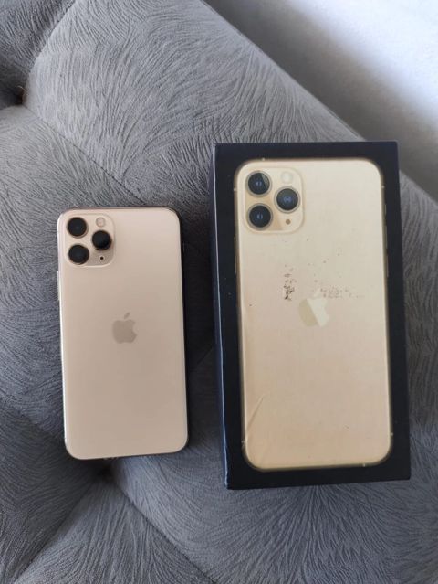 IPhone 11 Pro, 256 GB, Qızılı, Zəmanət, Kredit, Simsiz şarj — Bakı