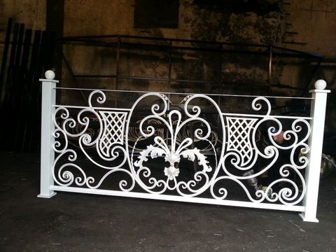 Balkon məhəccəri, Dəmir — Sumqayıt