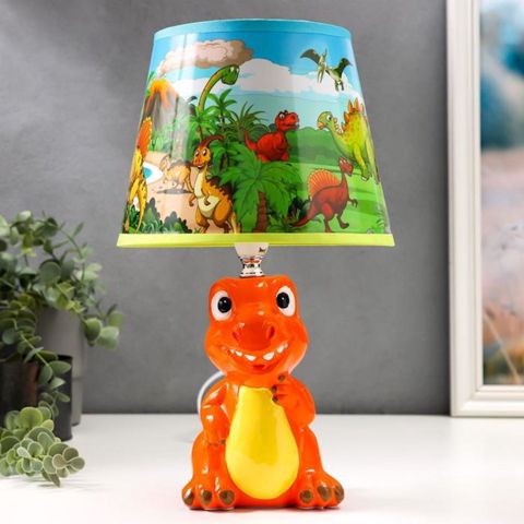 Uşaq lampası Dinozavr CBN4E, narıncı, 34 sm — Bakı
