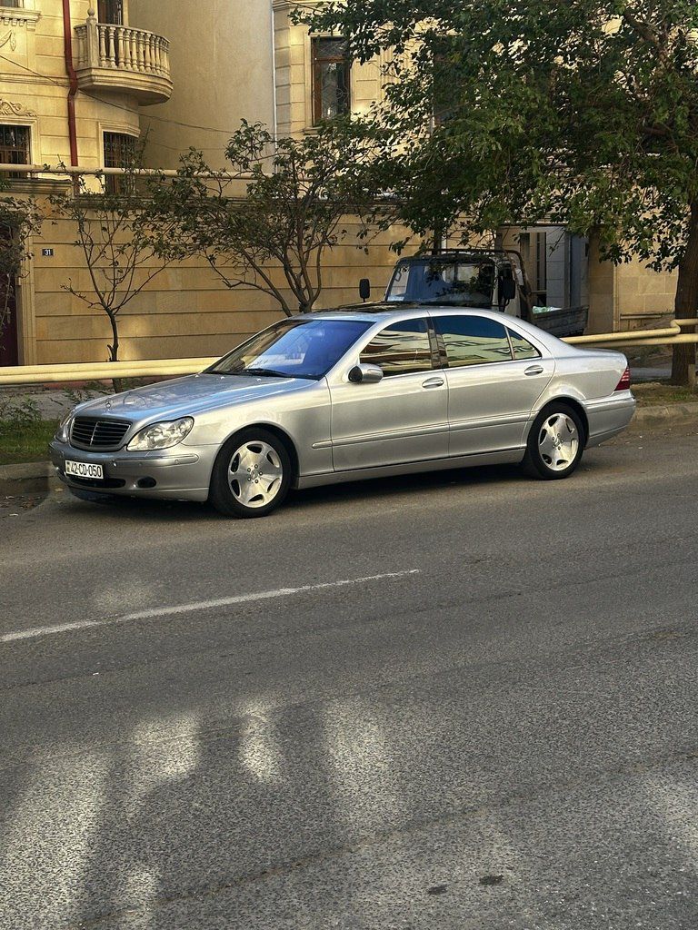 Mercedes S 500, 5.0 L, 2000 il, 265 000 km 42-CD-050 — Avtomobillər, Bakı (5)