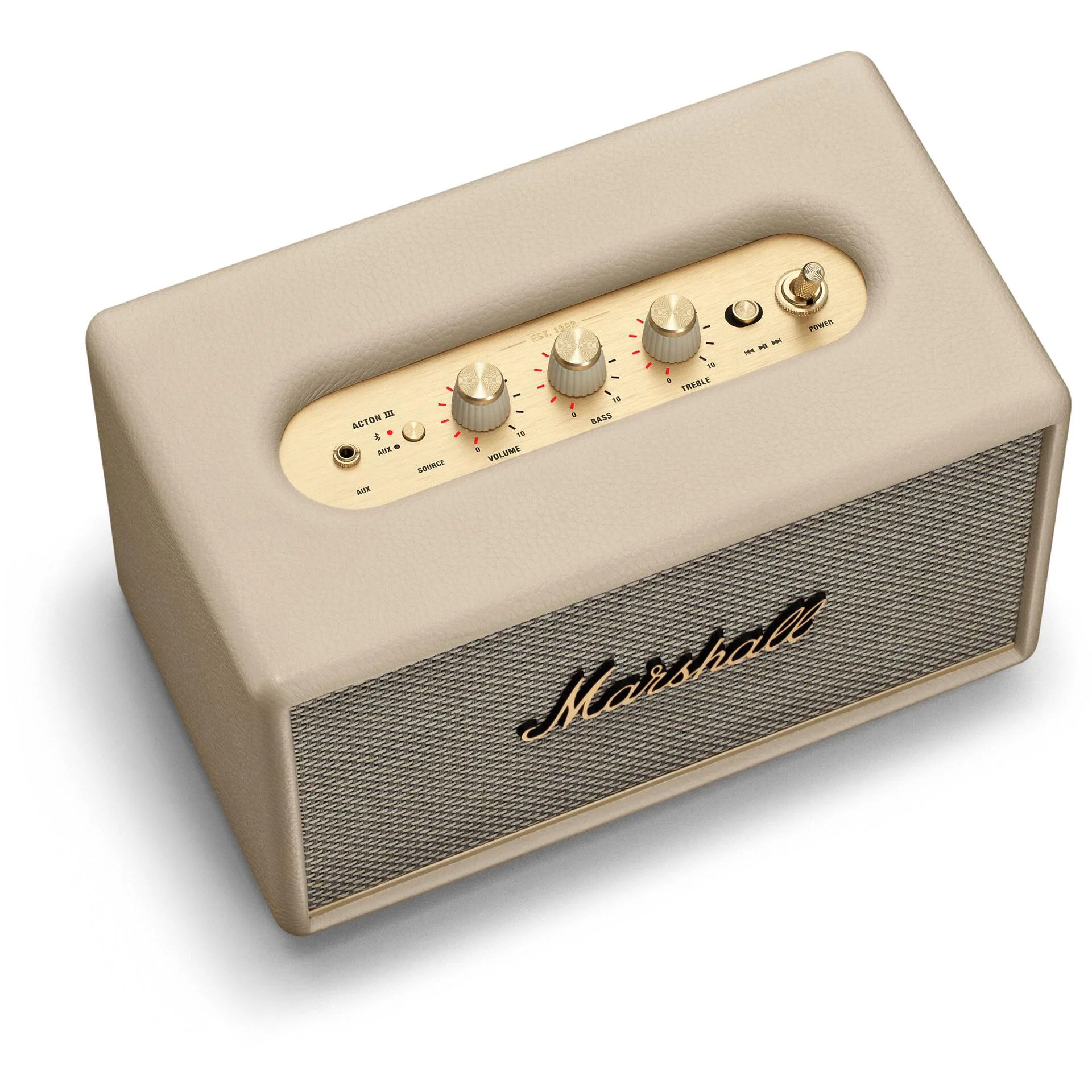 Marshall Acton III Wireless Bluetooth Speaker (Cream) — Ağıllı dinamiklər, Bakı (2)