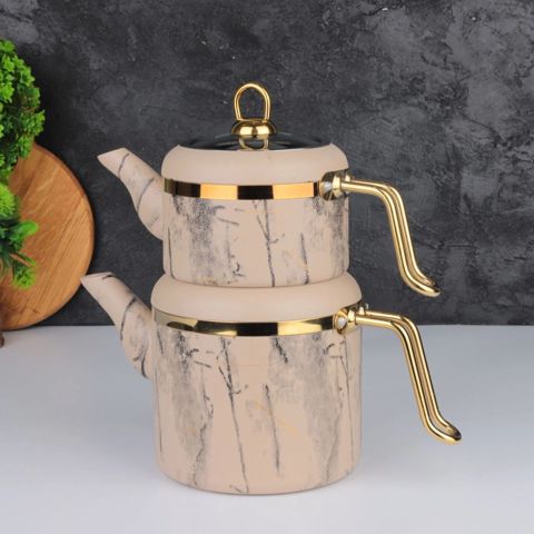 Çaydan dəsti, qranit, krem, 1.2 l — Bakı