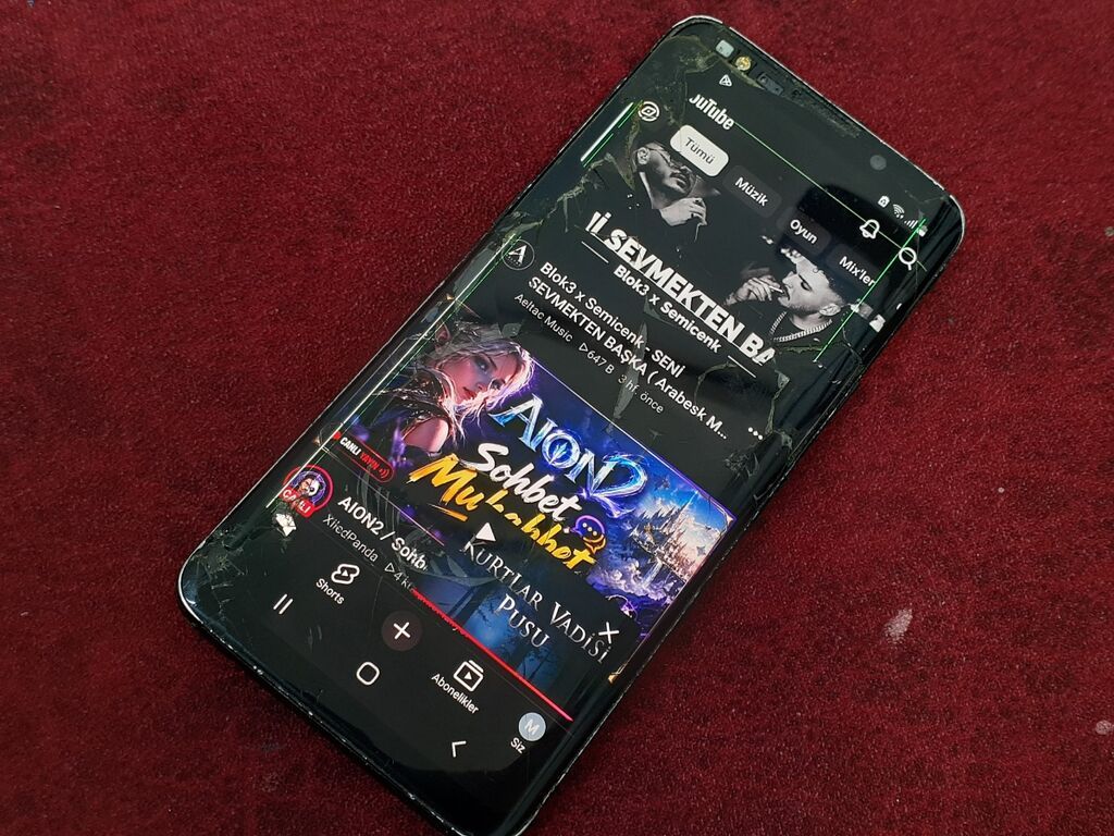 Samsung Galaxy S9, 64 GB, rəng - Qara, Düyməli, Sensor, Barmaq izi — Samsung, Gəncə (6)