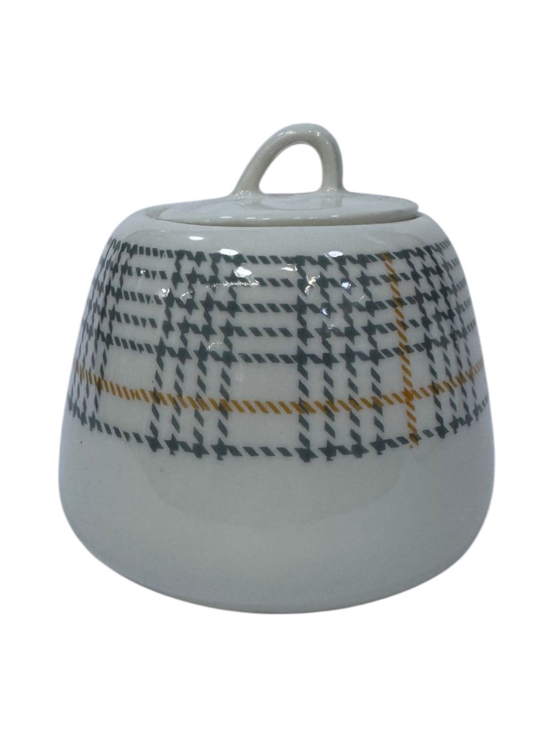 Şəkər qabı Danny Home, keramika, ağ/boz, 300 ml — Mallar, Bakı