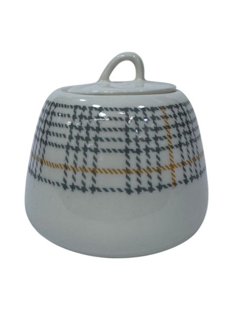 Şəkər qabı Danny Home, keramika, ağ/boz, 300 ml — Bakı