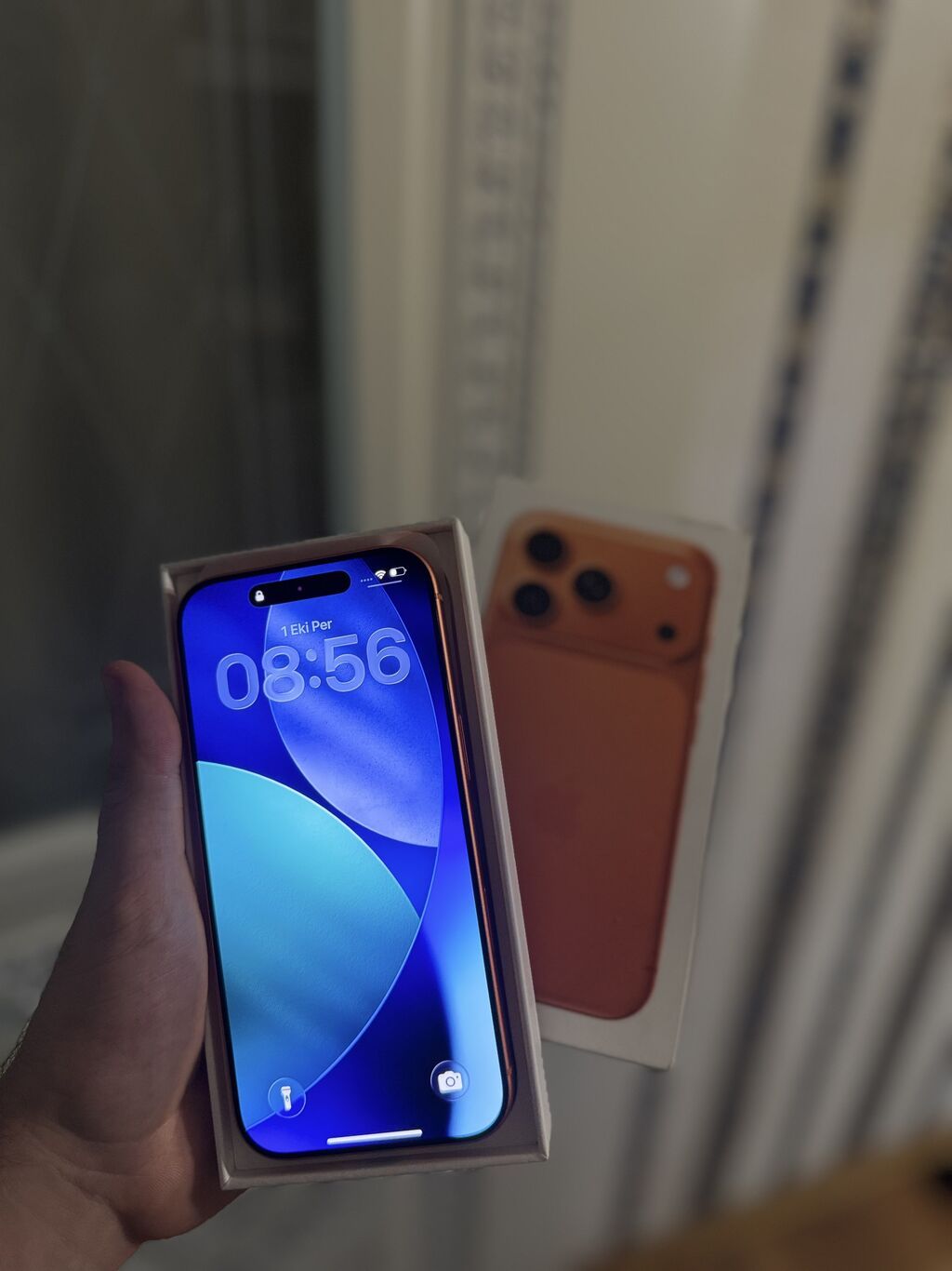 IPhone 17 Pro, 256 GB, Narıncı, Simsiz şarj, Face ID — Apple iPhone, Bakı (7)