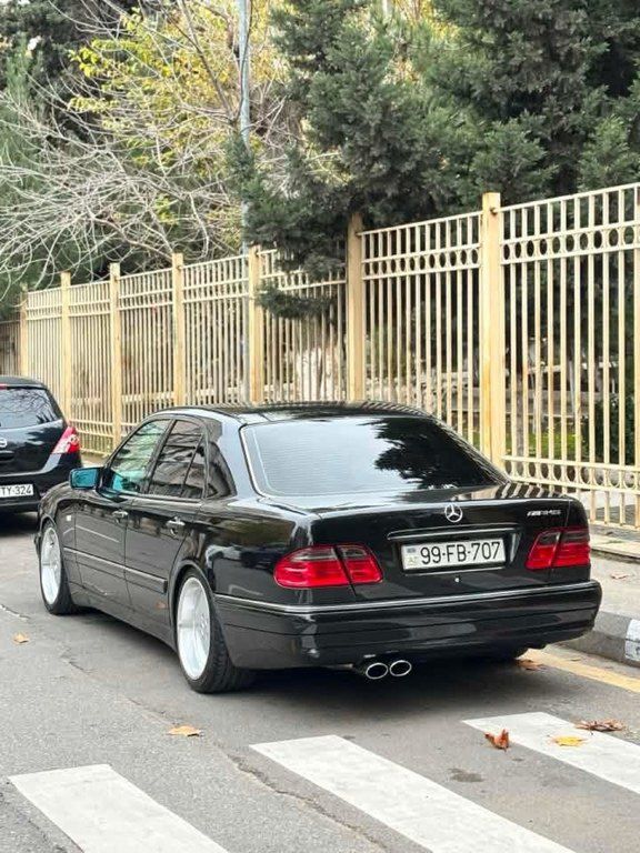 Mercedes E 240, 2.4 L, 1997 il, 302 500 km 99-FB-707 — Avtomobillər, Bakı (2)