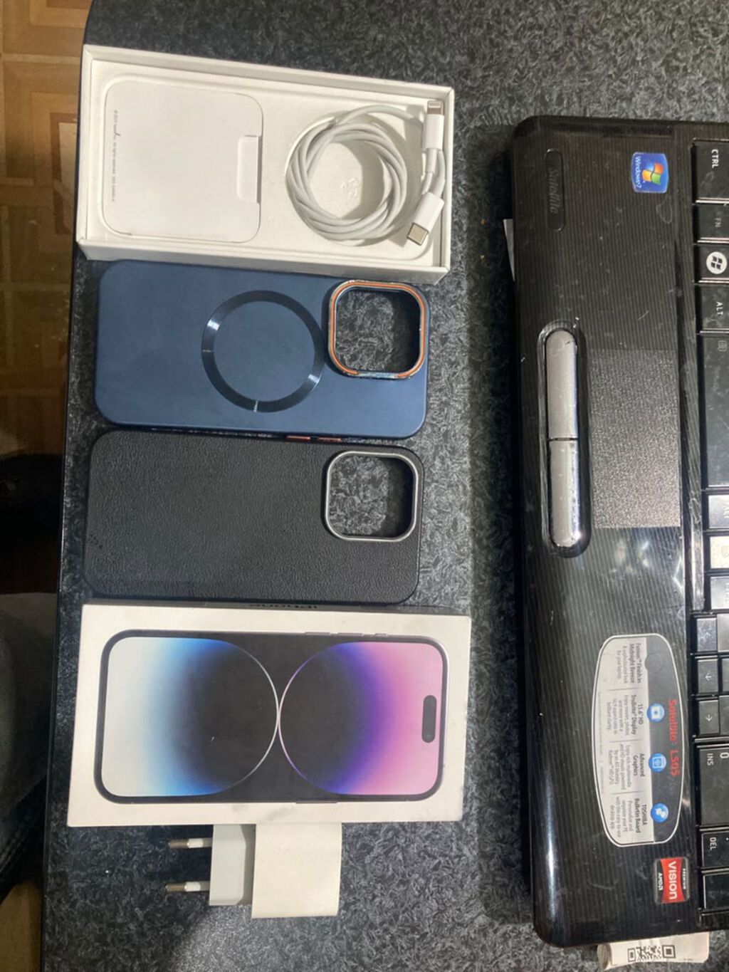 IPhone 14 Pro, 128 GB, Deep Purple, Barmaq izi, Simsiz şarj, Face ID — Apple iPhone, Mingəçevir (4)