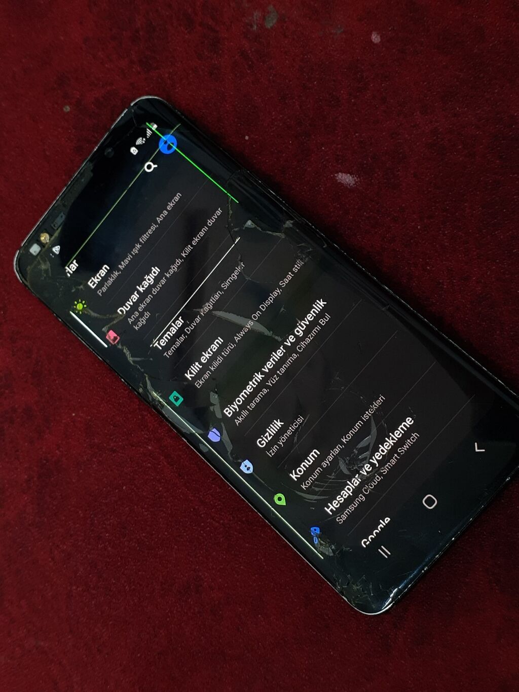 Samsung Galaxy S9, 64 GB, rəng - Qara, Düyməli, Sensor, Barmaq izi — Samsung, Gəncə (8)