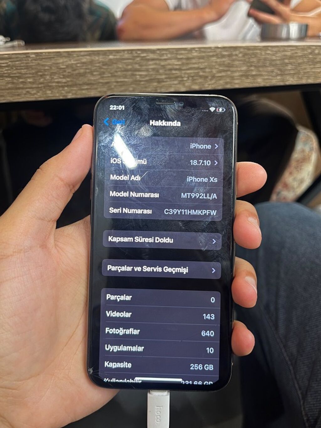 IPhone Xs, 256 GB, Qızılı, Face ID — Apple iPhone, Qobu (2)