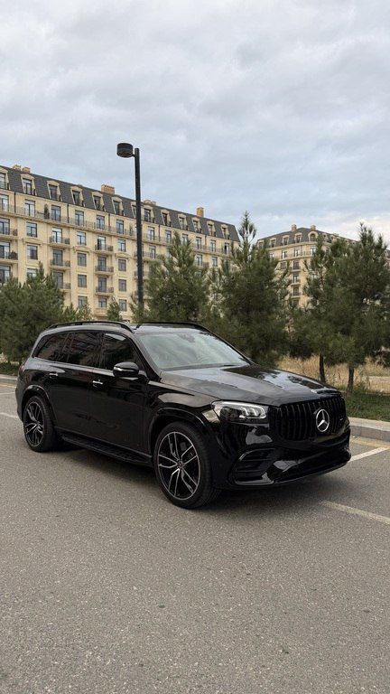 Mercedes GLS 450 4MATIC, 3.0 L, 2019 il, 155 000 km — Avtomobillər, Bakı (3)