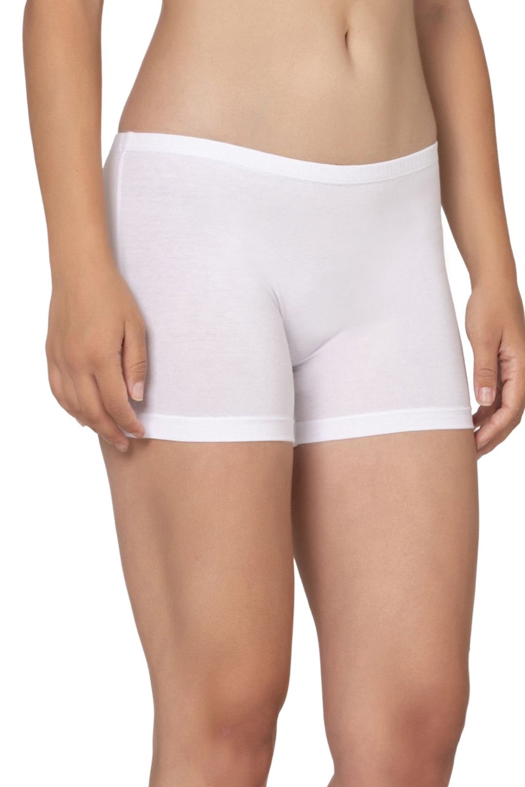 Qadınlar üçün şortlar 277, ağ, pambıq/modal/elastan, ölçü L — Mallar, Bakı