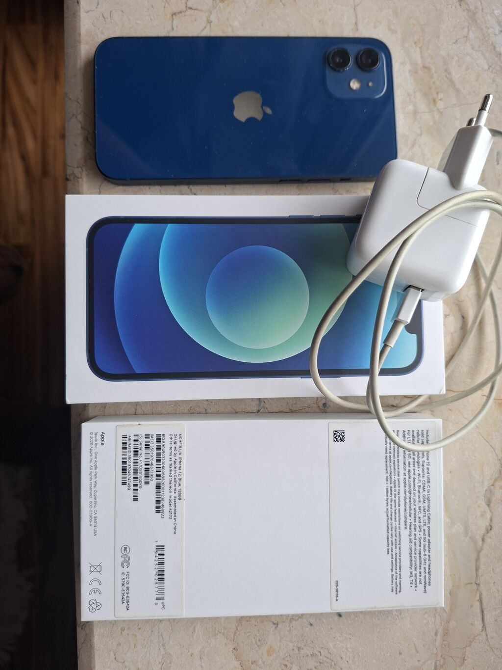 IPhone 12, 128 GB, Mavi, Face ID — Apple iPhone, Bakı (3)