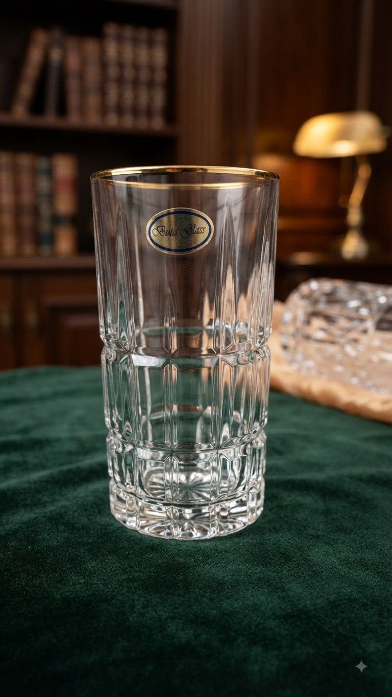 Stəkan dəsti 0629, şüşə, şəffaf, 400 ml, 6 əd — Mallar, Bakı