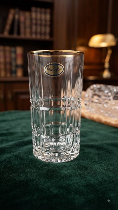 Stəkan dəsti 0629, şüşə, şəffaf, 400 ml, 6 əd — Bakı