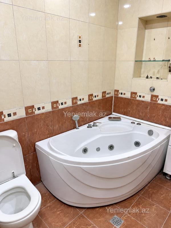 Kirayə 3 otaqlı Bina evi menzil (Yeni tikili), 165 m², Nərimanov rayonu — Mənzil, Bakı (12)