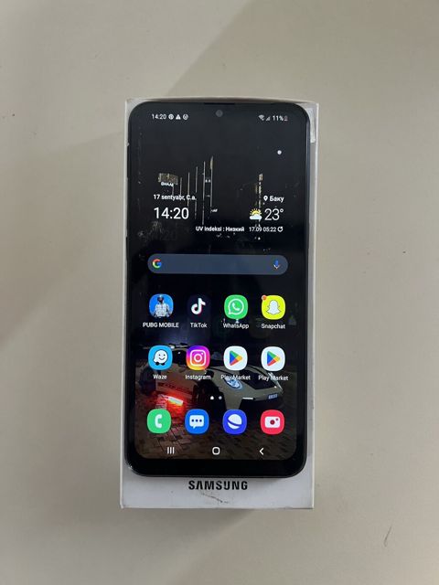 Samsung Galaxy A10s, 32 GB, rəng - Qara, Sensor — Bakı