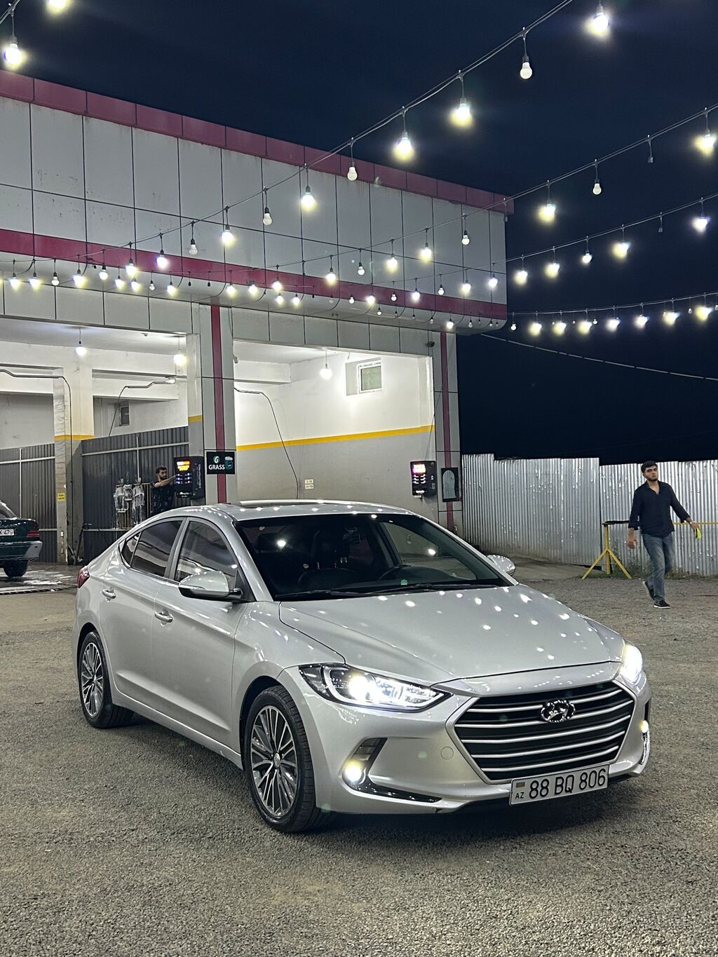 Hyundai Elantra: 1.6 l Sedan 88-BQ-806 — Avtomobillər, Lənkəran (4)