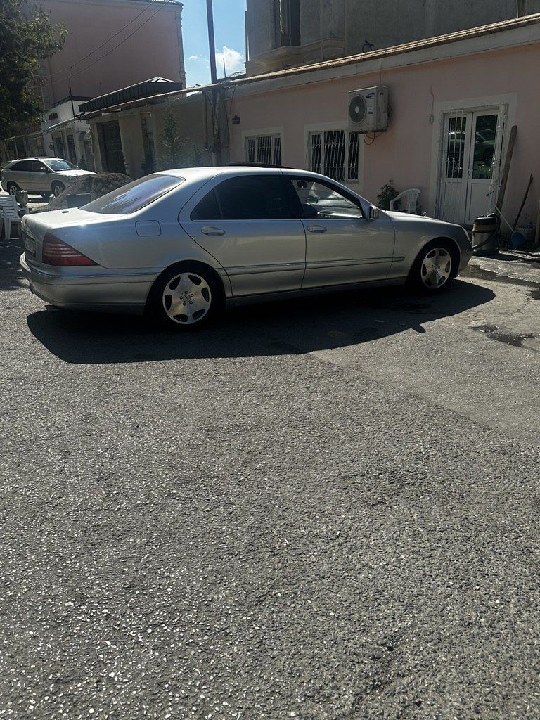 Mercedes S 500, 5.0 L, 2000 il, 265 000 km 42-CD-050 — Avtomobillər, Bakı (6)