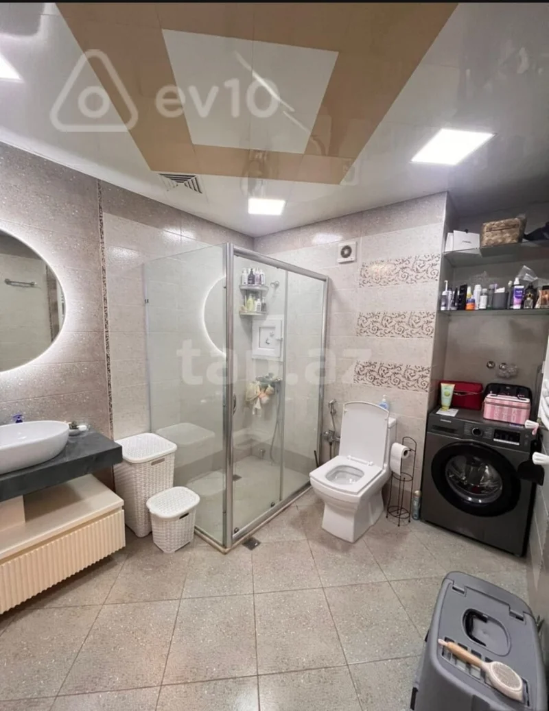 2 otaqlı mənzil, 90 m², Mövsüm Sənani küçəsi — kirayə — Mənzil, Bakı (10)
