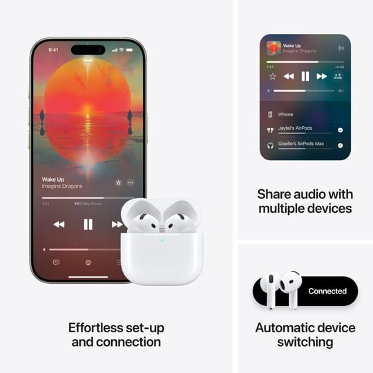 Apple AirPods 4 with ANC — Smartfon üçün qulaqcıqlar, Bakı (3)