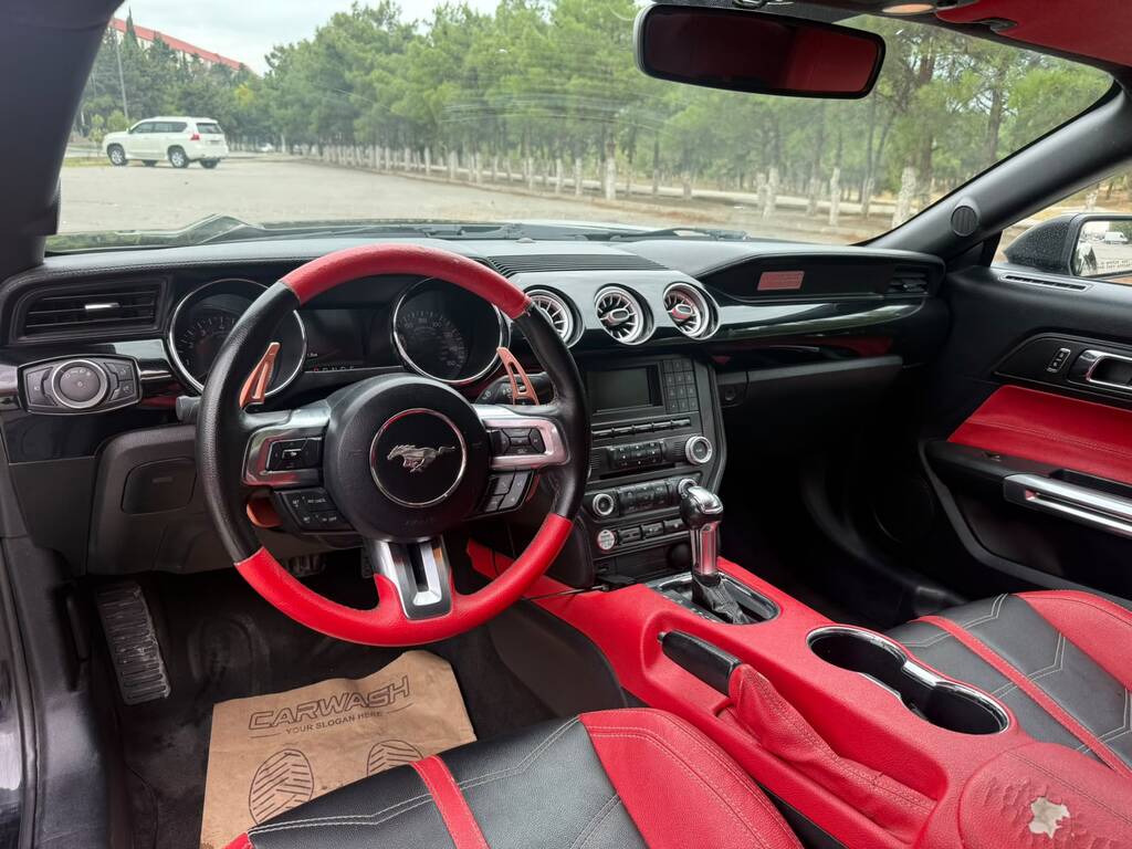 Ford Mustang, 2.3 L, 2016 il, 155 416 km — Avtomobillər, Bakı (8)