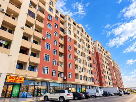 Satılır 2 otaqlı yeni tikili 64 m² — Bakı
