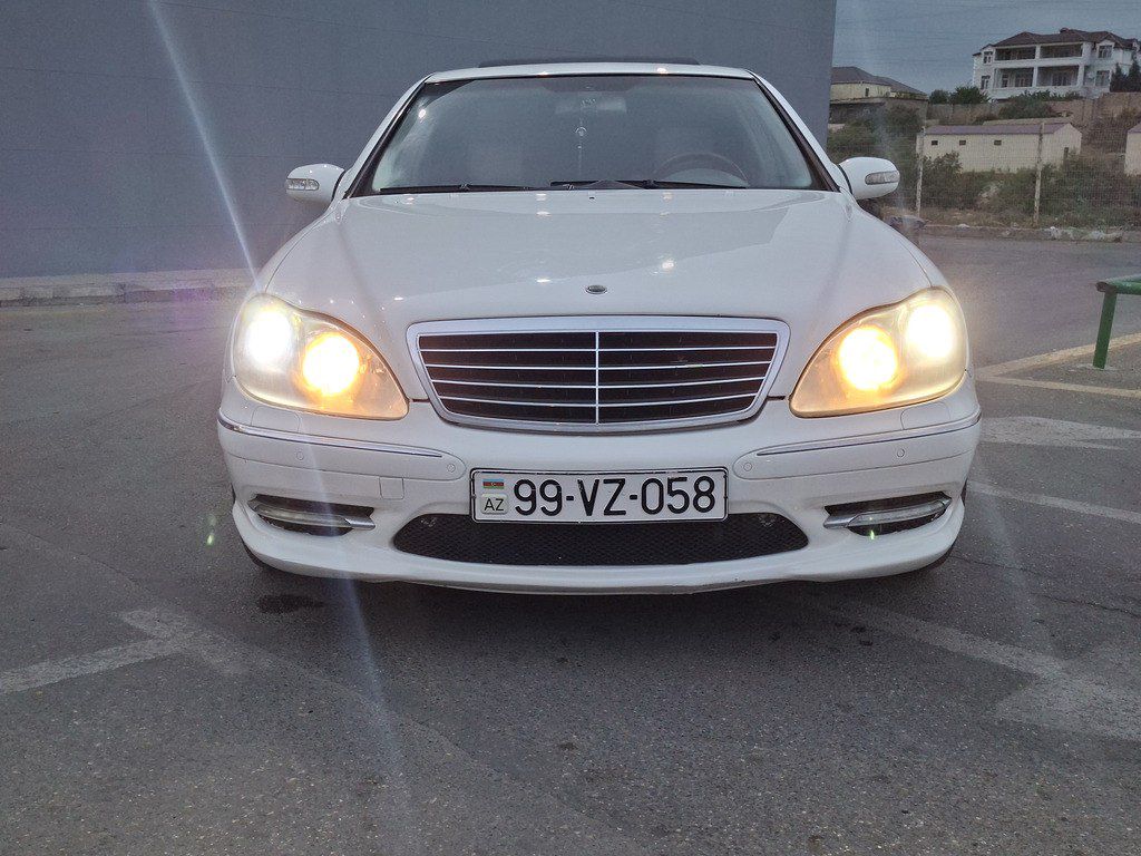 Mercedes S 350, 3.7 L, 2004 il, 393 222 km 99-VZ-058 — Avtomobillər, Bakı (8)
