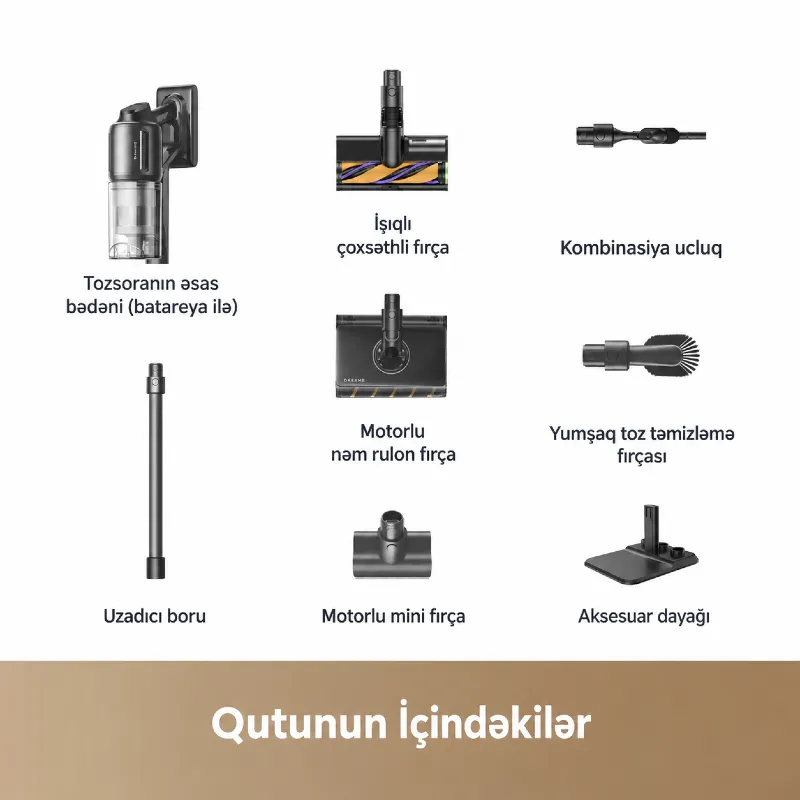Dreame Cordless Vacuum Cleaner R20 Ultra AquaCycle (VRV57F) — Tozsoran, Bakı (4)