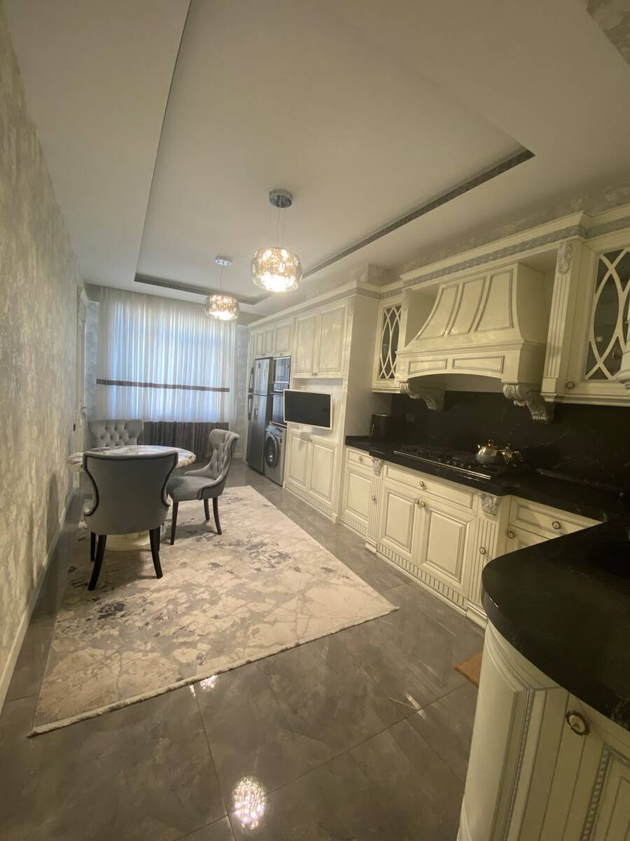 İcarəyə verilir 3 otaqlı yeni tikili 135 m² — Mənzil, Xırdalan (10)