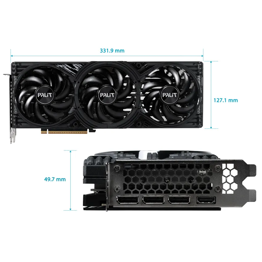 Palit GeForce RTX 5070 Ti GamingPro-S 16GB GDDR7 — Qrafik kartlar, Bakı (4)