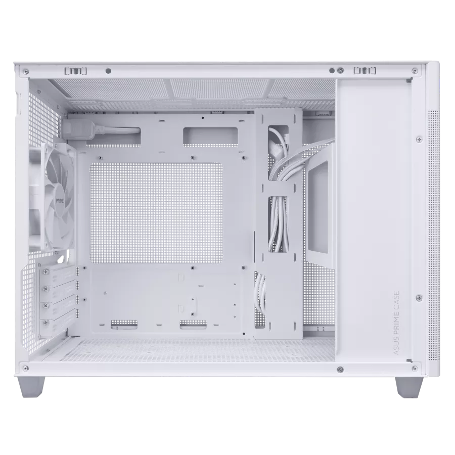 Case ASUS Prıme AP201 Tempered Glass MicroATX White — Korpuslər, Bakı (4)