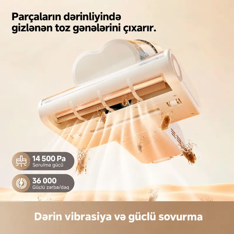 Dreame Anti-acarid Vacuum Cleaner S10 Mite Remower — Tozsoran, Bakı (2)