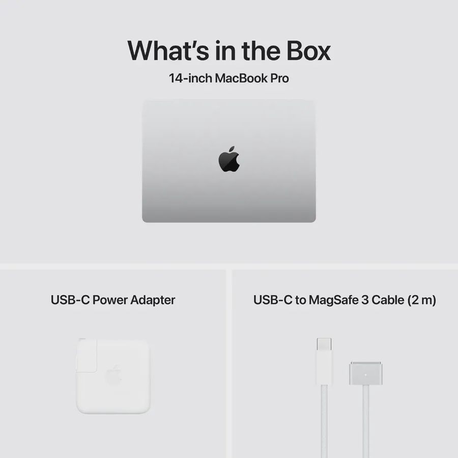 Apple MacBook Pro 14.2 M5 16GB/512GB (10C CPU/10C GPU) Silver — Apple Macbook, Bakı (2)
