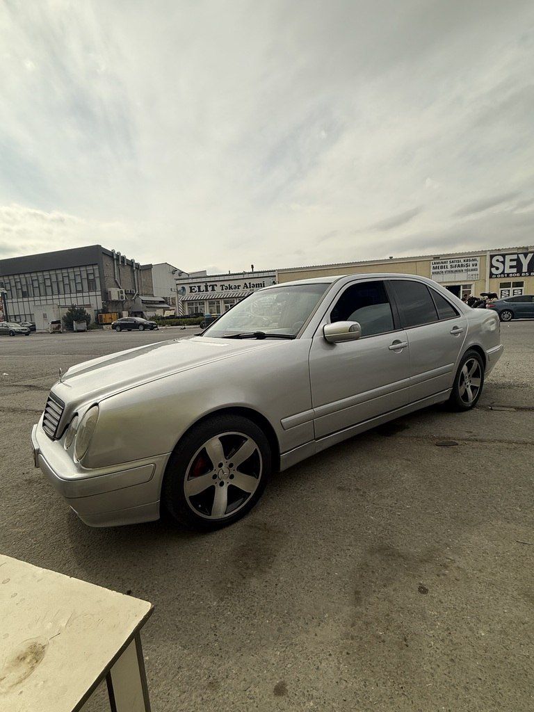 Mercedes E 220, 2.2 L, 2000 il, 346 484 km — Avtomobillər, Bakı (11)