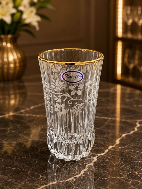 Stəkan dəsti 7687, şüşə, şəffaf, 400 ml, 6 əd — Bakı