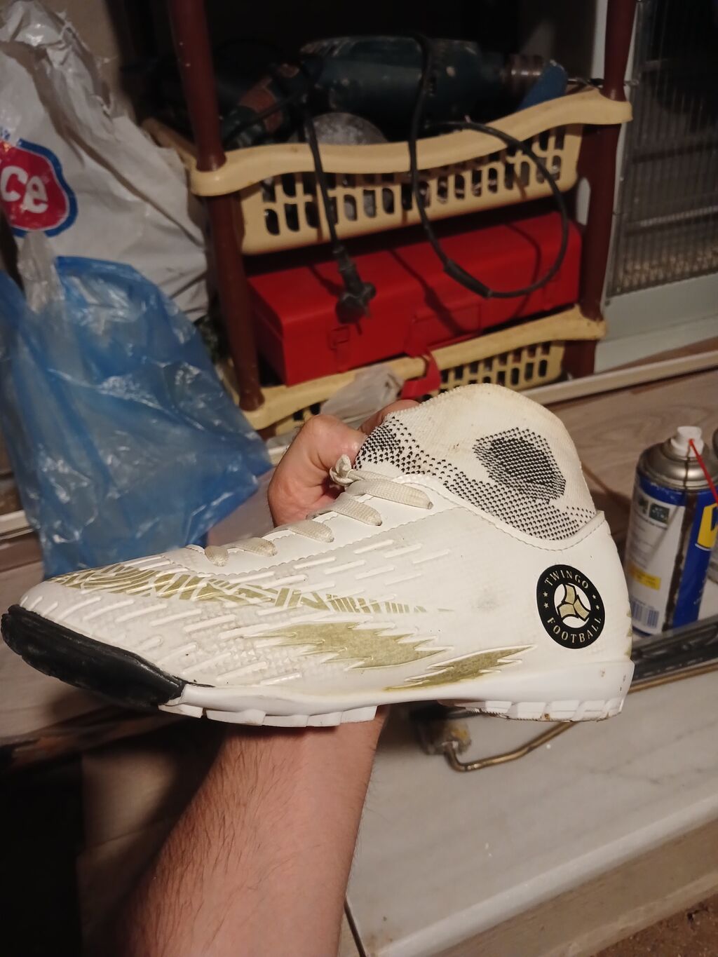Rəng - Ağ Krossovkalar, Adidas, Ölçü: 33, Oğlan üçün — Uşaq ayakkabısı, Bakı